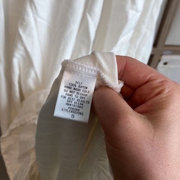 Storia trapeze ruffle midi dress - Picture 6 of 9